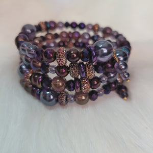 Lavender Wire bracelet