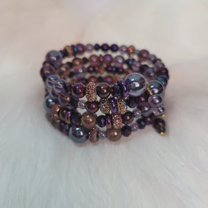 Lavender Wire bracelet
